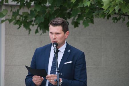 župan Matej Slapar